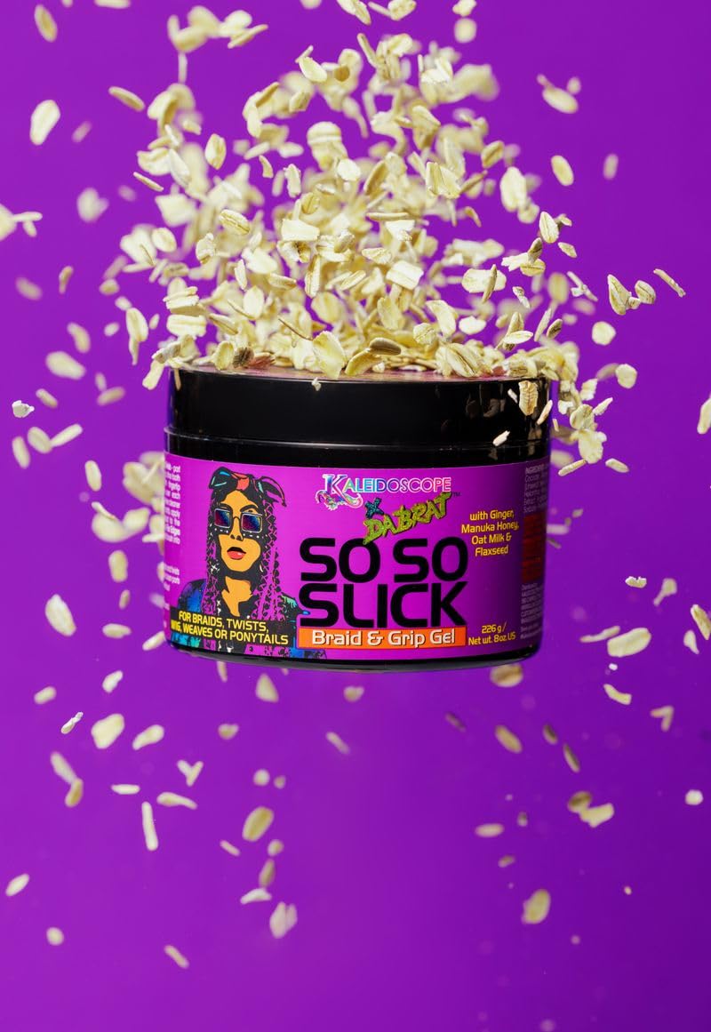Kaleidoscope So So Slick x Da Brat Braid & Grip Gel 8 Oz (Pack of 1)